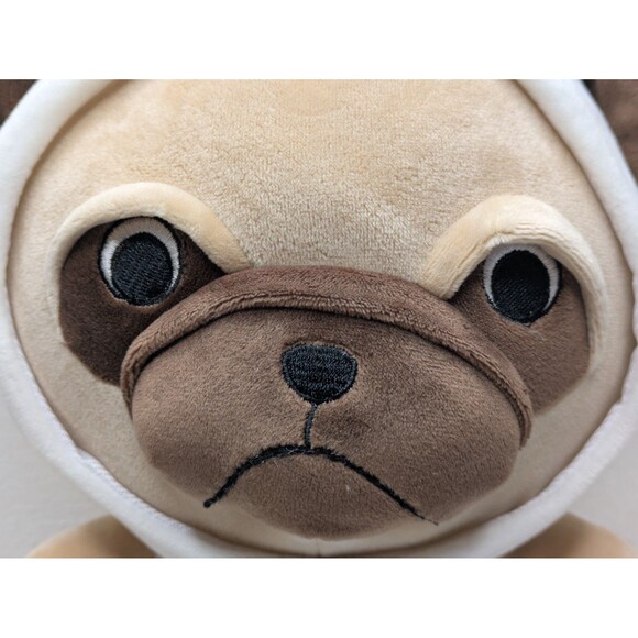MINISO Life Space Series Space Pug Plush 14” Stuffed Animal Boots HTF - Picture 5 of 9